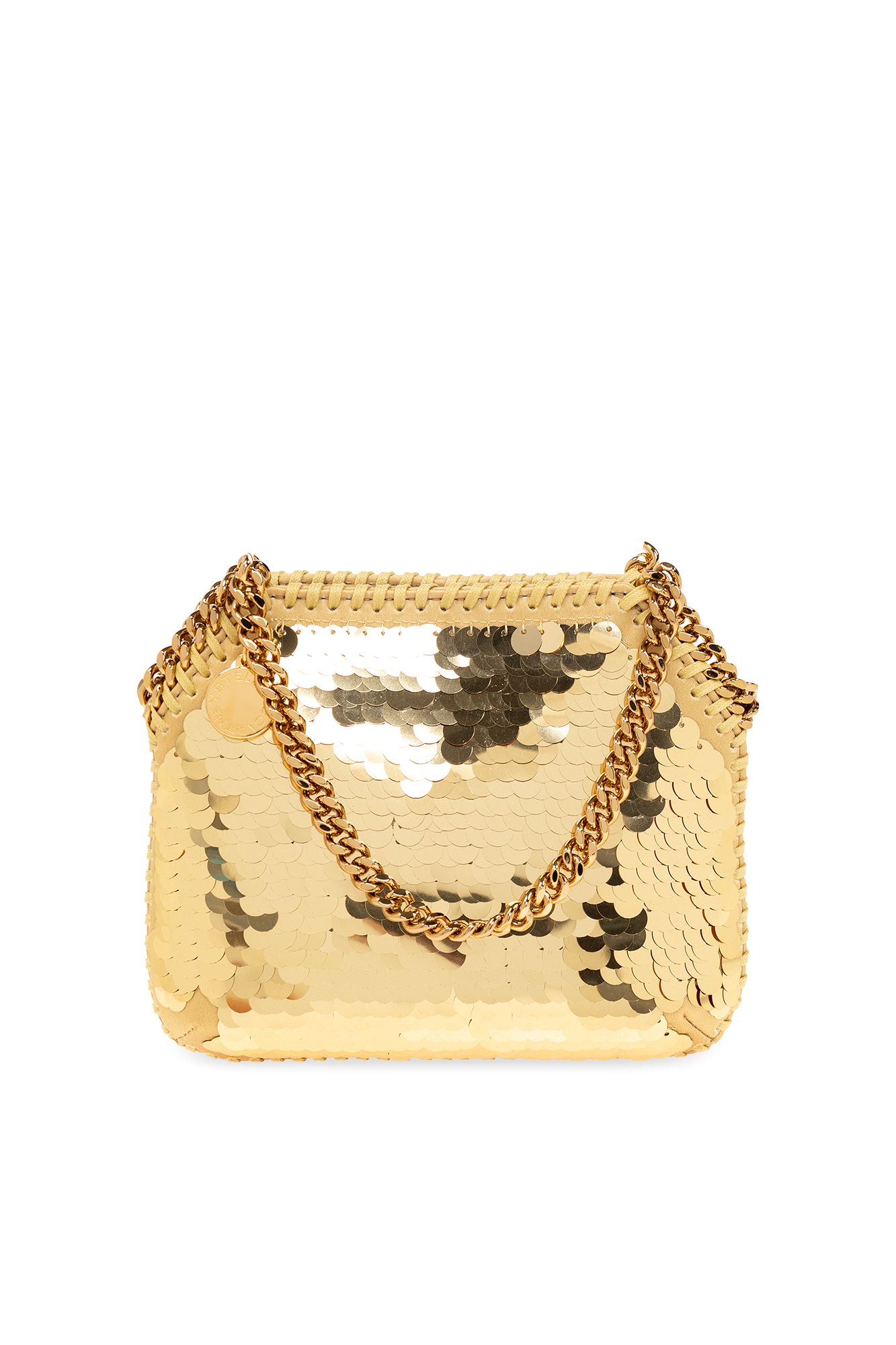 Gold 'Falabella Mini' shoulder bag Stella McCartney - Vitkac Canada